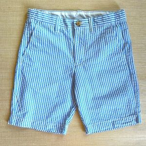Boys J. Crew Stanton Shorts in Seersucker